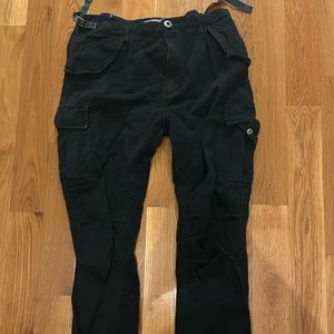 Dark Green Cargo Pants